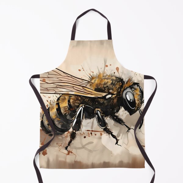 Aperçu de l'œuvre Giant Asian hornet painted with brushstrokes créée et vendue par SingularityGeek.