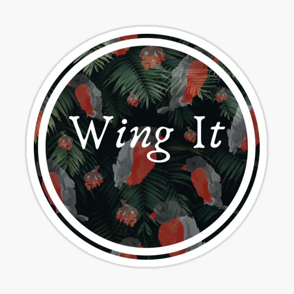 Wing It Stickers for Sale