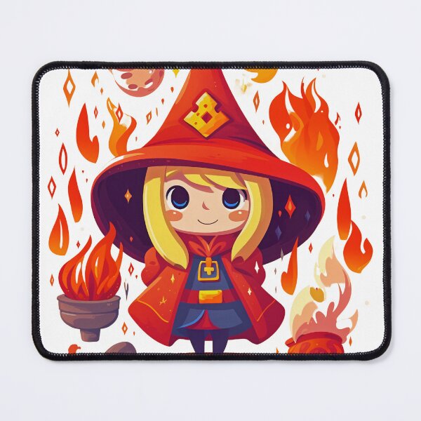 Item preview, Magician mastering fire designed and sold by anthonygdg.