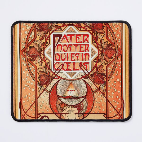 Item preview, Pater Noster c1900 by Alphonse Mucha Vintage Illustration Remastered Xzendor7 Art Reproductions designed and sold by Xzendor7 Digital Art Creations.