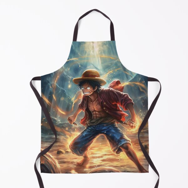 Item preview, Unleash the Power: Epic Artwork of Monkey D. Luffy in a Climactic Battle designed and sold by RobotBadGuy0.