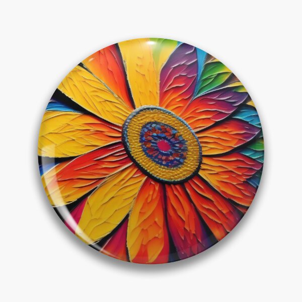 Item preview, Painters Colorful Daisy by Perceptual Paradox Creations designed and sold by hobbit73.