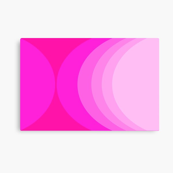 Moons - Pink Canvas Print