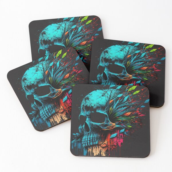 Item preview, The Graffiti Style Skull series  - T shirt  designed and sold by Designs by Arbs.