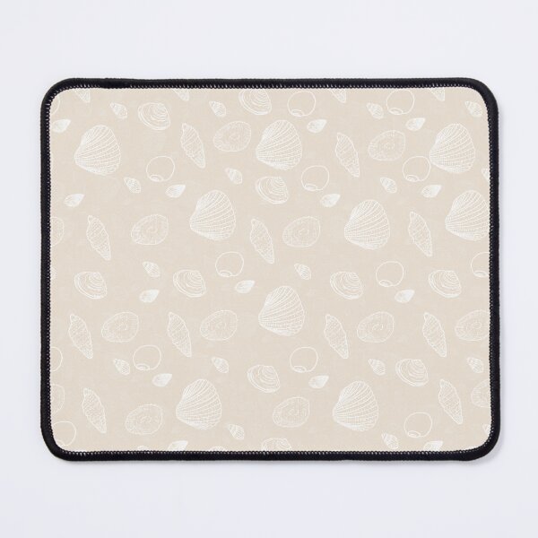 Item preview, Elegant White Seashells Beige Pattern designed and sold by NdesignTrend.