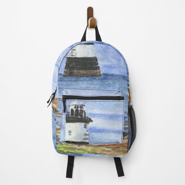 Item preview, Trwyn Du Lighthouse and Ynys Seiriol or Puffin Island from Penmon Point designed and sold by LymphomaLass.