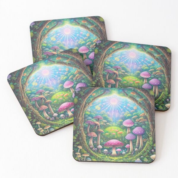 Item preview, El valle de las setas designed and sold by Newageartstore.