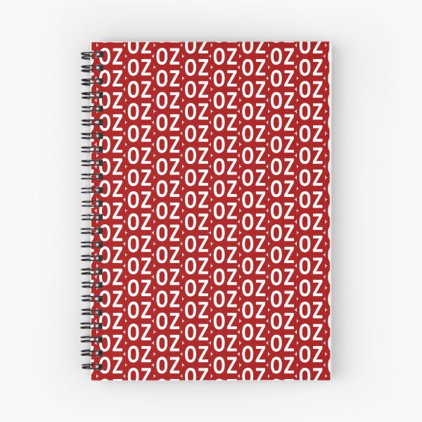 Artikelvorschau, OZ Initials entworfen und verkauft von Jeallan Designs.