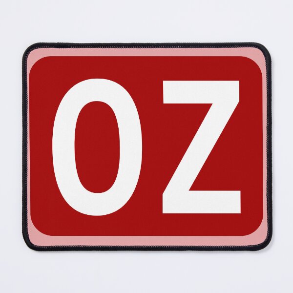 Item preview, OZ Initials designed and sold by Jeallan Designs.