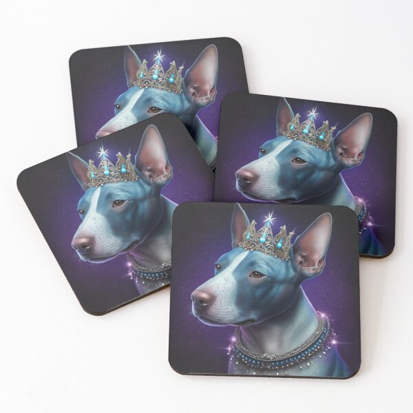 Item preview, Blue Bull Terrier designed and sold by Nocturne  Paws.