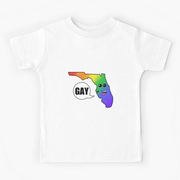 Florida Gay new 1 Kids T Shirt for Sale by WatershipBound  