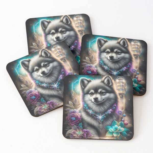 Item preview, Fantasy Pomsky Art designed and sold by Nocturne  Paws.