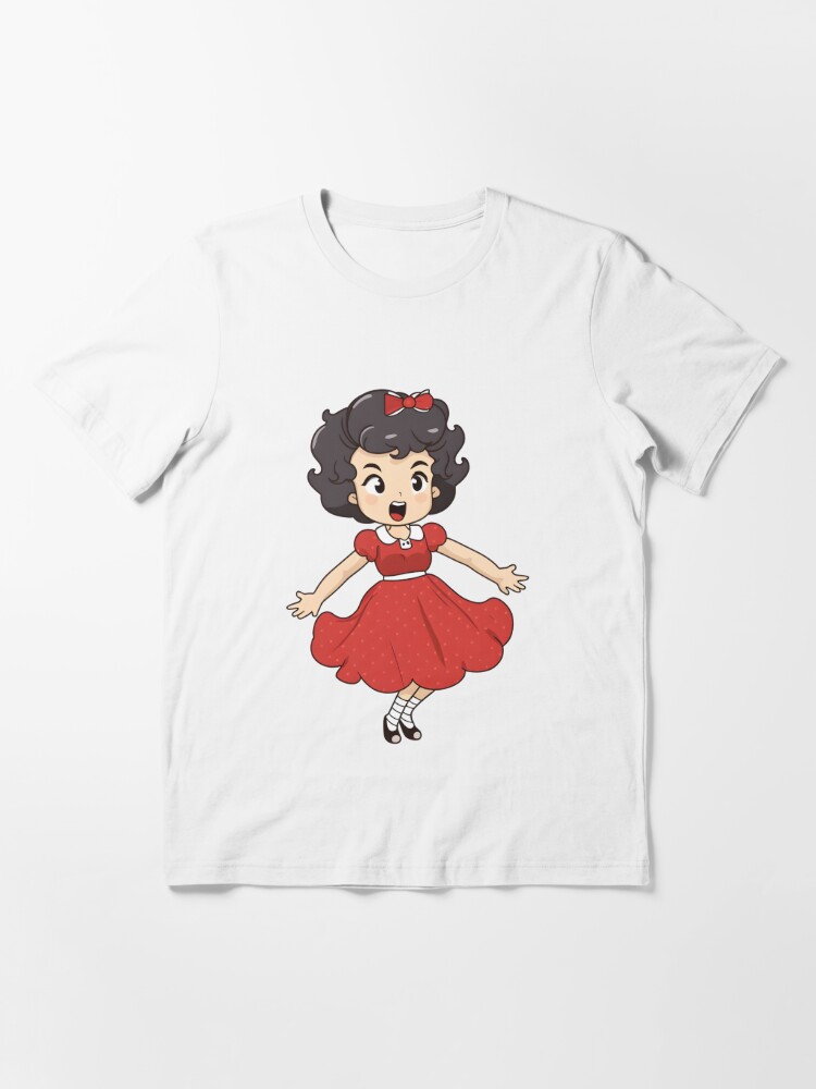 Cute Chibi French Girl in Vintage Style Sticker for Sale by HD-CC