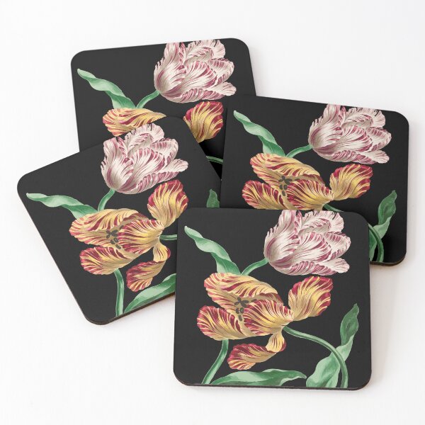 Item preview, Various Tulips (1791) by John Edwards • Vintage Aesthetic Tulips Unisex Floral • Minimalist Florist Gardener Gift designed and sold by Mimielitas-Shop.