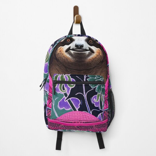 Item preview, Sloth with knitted sweater, kawaii animal illustration designed and sold by Mauswohn.