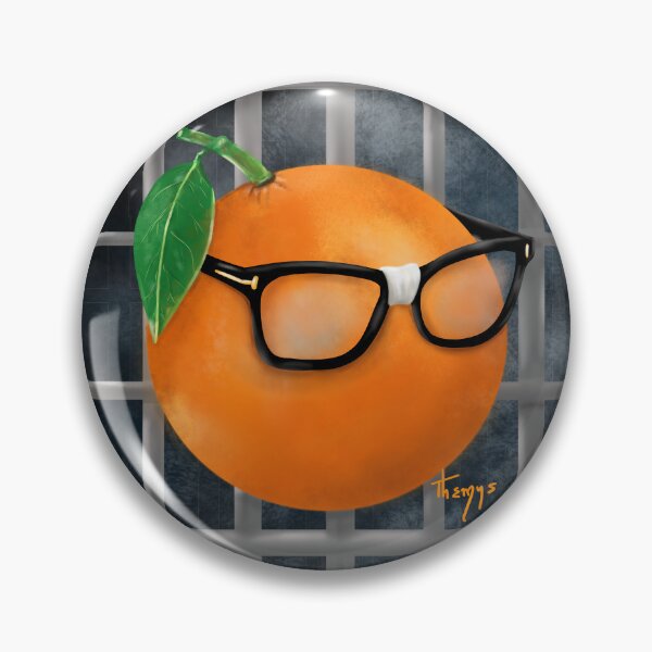 Item preview, orange in jail designed and sold by Themys24.