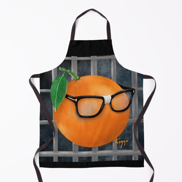 Item preview, orange in jail designed and sold by Themys24.