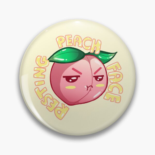 Item preview, Resting peach face designed and sold by BloodyKey.