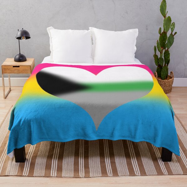 Item preview, Gradient Pansexual Demiromantic Pride Flag designed and sold by Sum-Thangs.