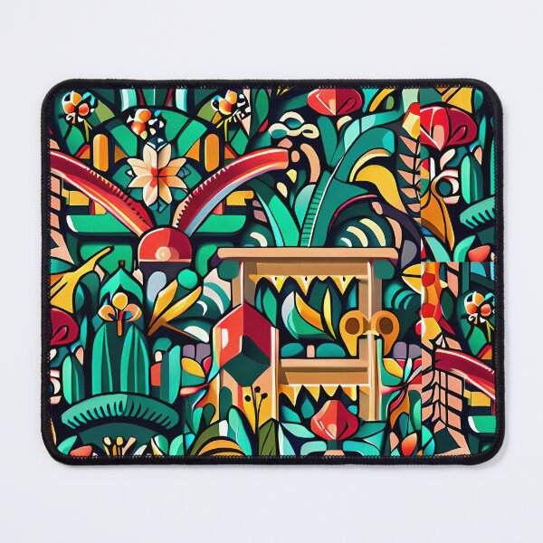 Item preview, A jungle environment seamless pattern designed and sold by Hillol Bora.