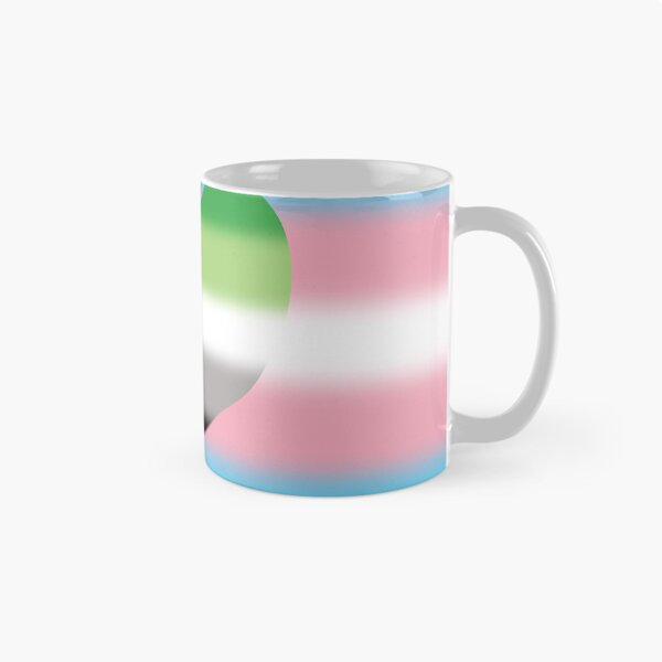 Item preview, Gradient Transgender Aromantic Pride Flag designed and sold by Sum-Thangs.