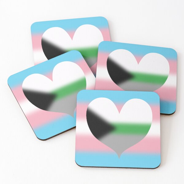 Item preview, Gradient Transgender Demiromantic Pride Flag designed and sold by Sum-Thangs.