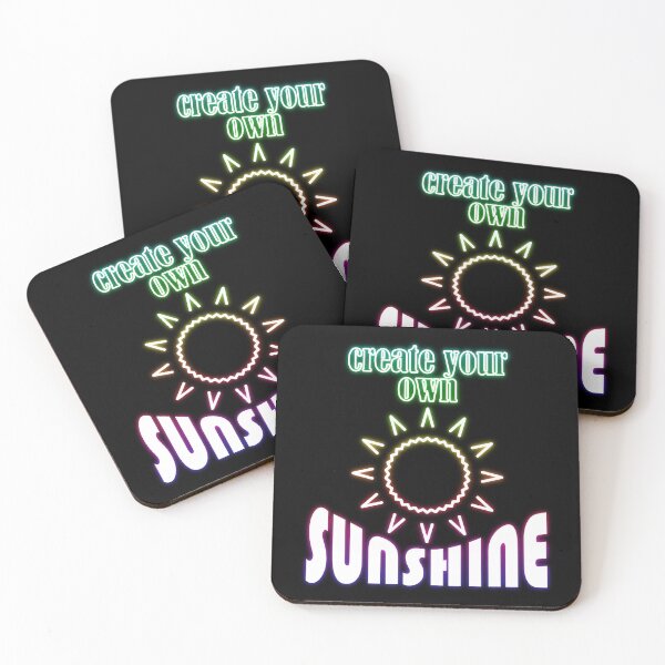 Item preview, Neon colored artwork - Create your own sunshine designed and sold by llooddroos.