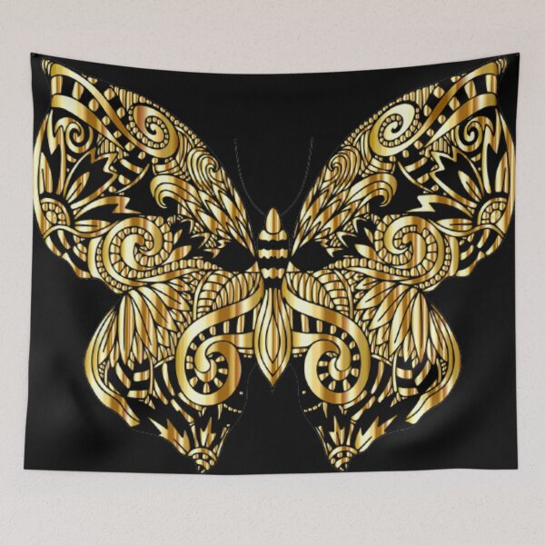 Item preview, Golden butterfly designed and sold by zeljana0504.
