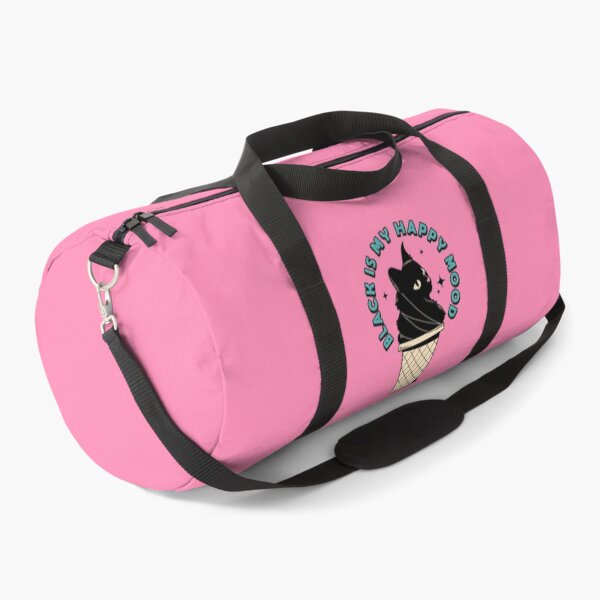 Item preview, Ice Cream Black Cat in pink designed and sold by charcoalcatco.