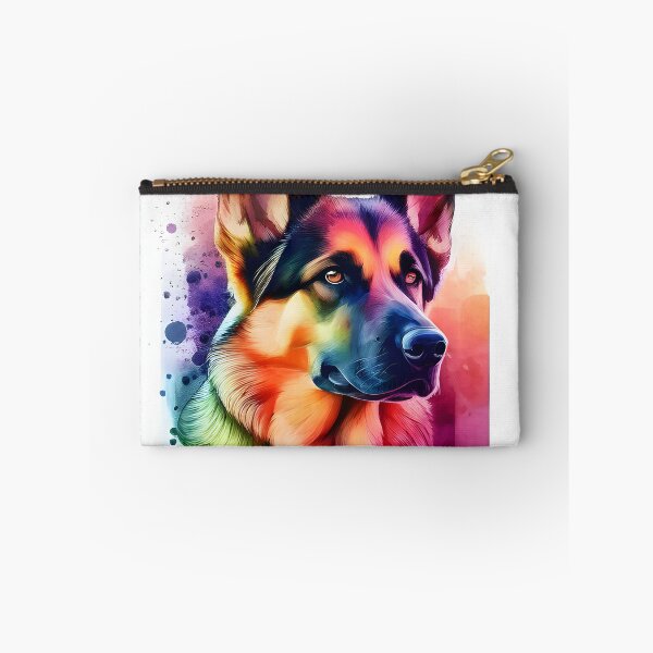 Item preview, Watercolor German Sheppard Portrait designed and sold by kwillhoite.