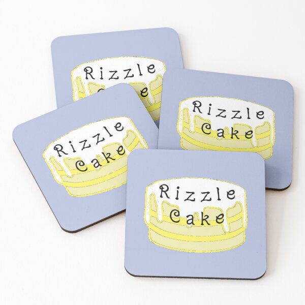 Item preview, Rizzle cake lemon drizzle cake rizz pun designed and sold by glowvim.