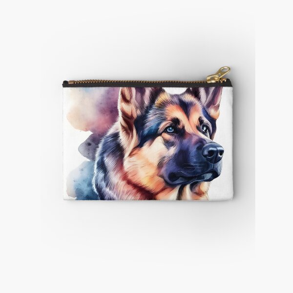 Item preview, Watercolor German Sheppard Portrait designed and sold by kwillhoite.