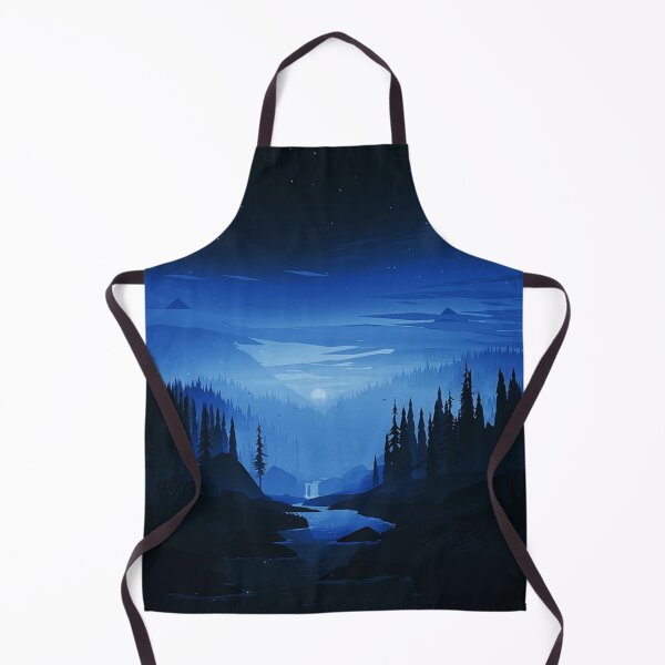 Item preview, Night Blue in the forest designed and sold by federicousai.