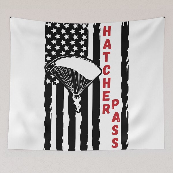 Item preview, Paragliding in Hatcher Pass, Alaska USA - Vintage Skydiving Parachuting Logo designed and sold by Vintage-TM.