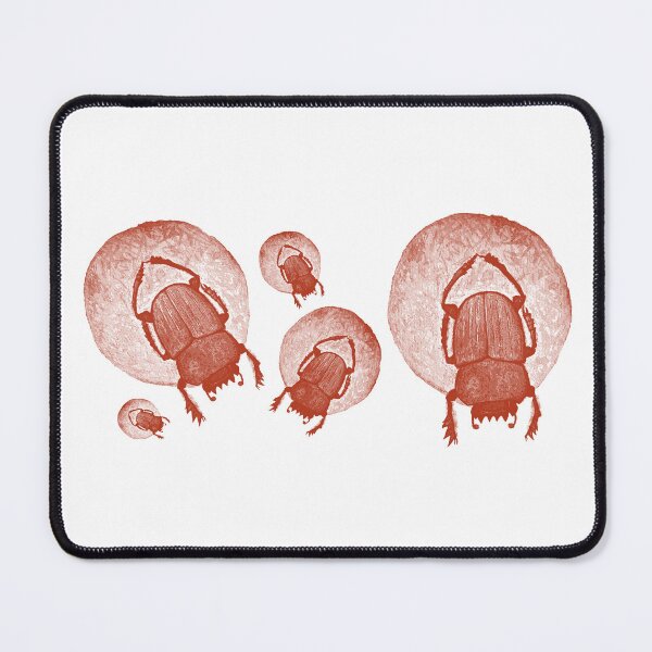 Item preview, Red dug beetles designed and sold by kokoape.