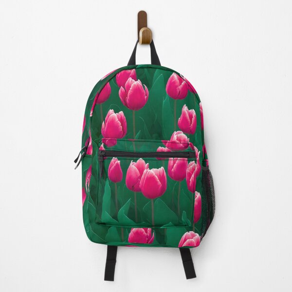 Item preview, Blossoming Beauty - Pink Tulip Meadow Art designed and sold by pinimgart.