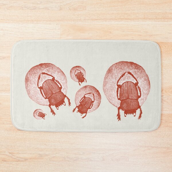 Item preview, Red dug beetles designed and sold by kokoape.