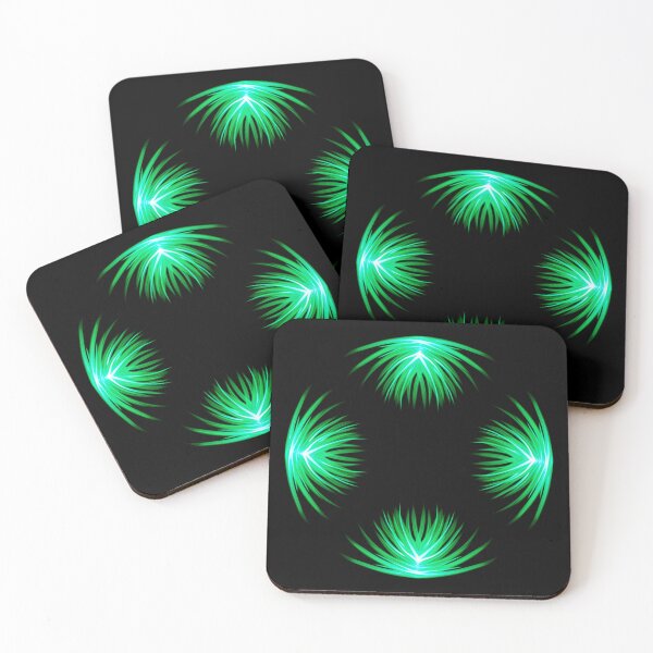 Item preview, green leaves pattern designed and sold by Meo Design.