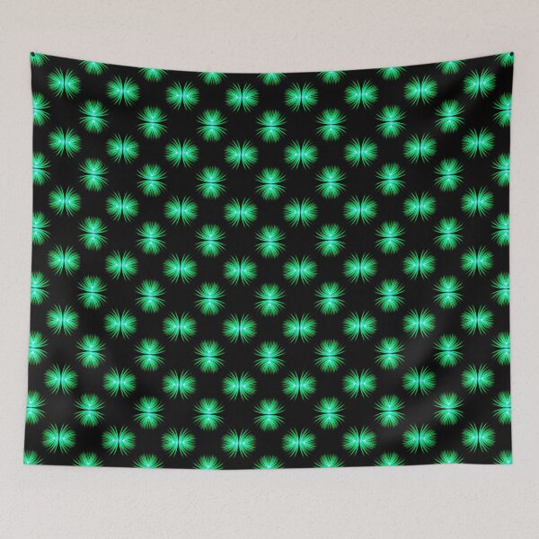 Item preview, green leaves pattern designed and sold by Meo Design.