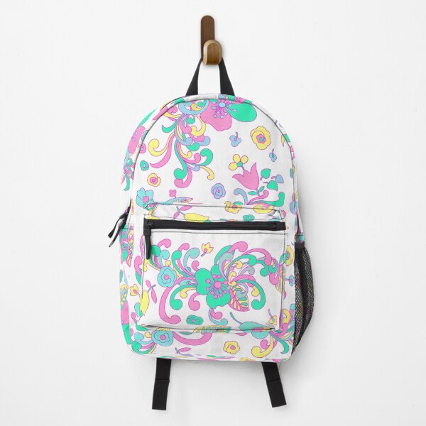 Item preview, Pastel Clean Girl retro Graphic Flower Pattern designed and sold by NPrintsDesign.
