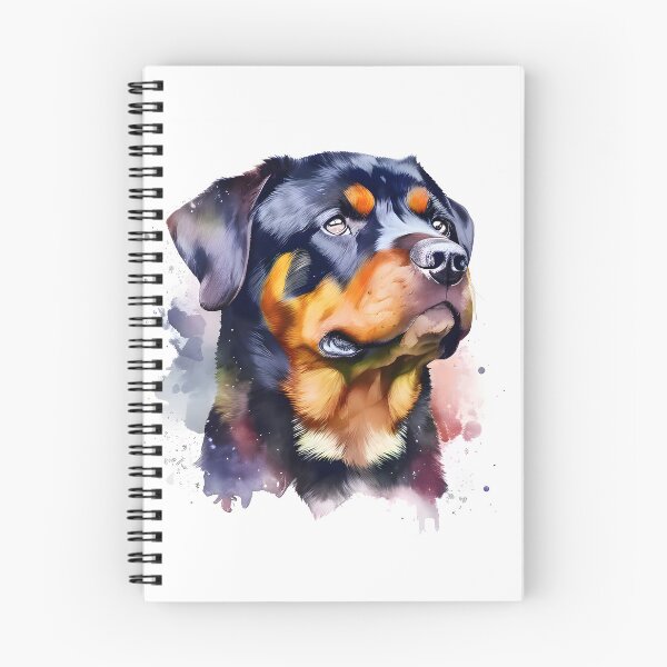 Item preview, Watercolor Rottweiler Portrait designed and sold by kwillhoite.
