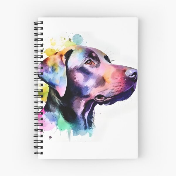 Artikelvorschau, Aquarell Labrador Retriever Portrait entworfen und verkauft von kwillhoite.