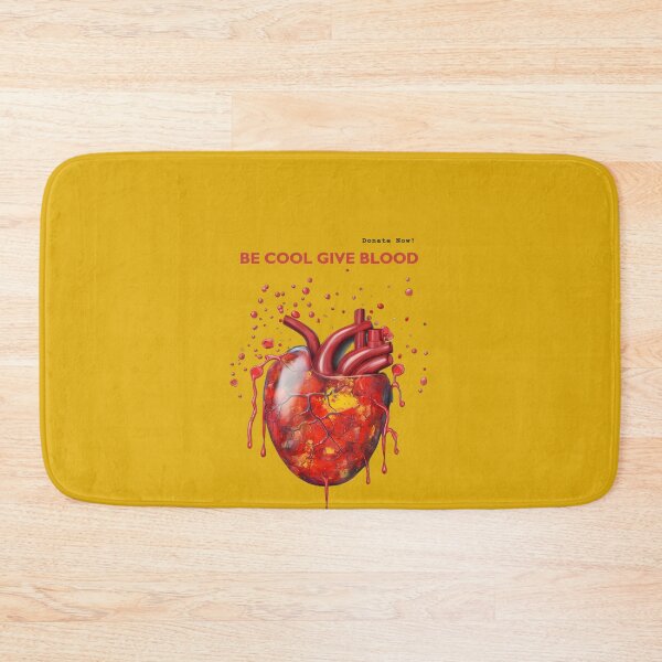 Item preview, Be Cool Give Blood Save Lives Donation Sticker designed and sold by TheCreativeFab.