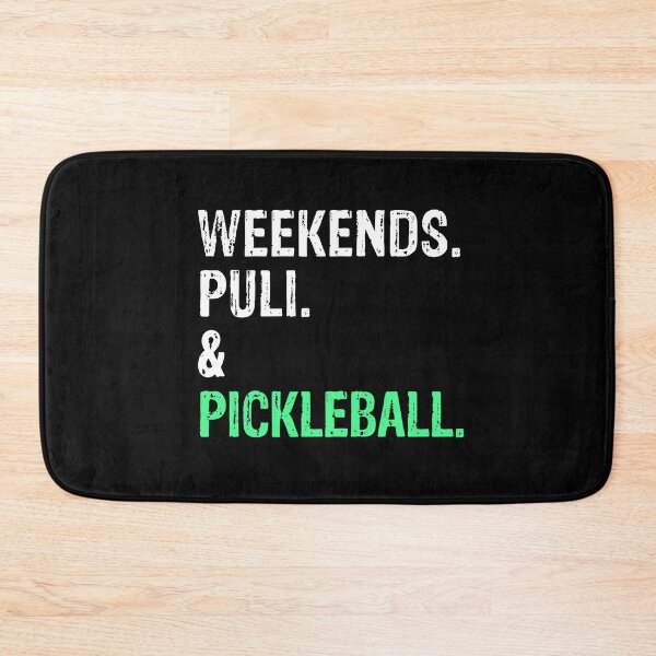 Item preview, Weekends Puli and Pickleball Funny Dog Gift  designed and sold by Guarddogdrive.