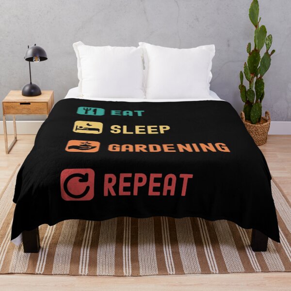 Item preview, Eat, sleep, gardening, repeat designed and sold by Gerald Waters.