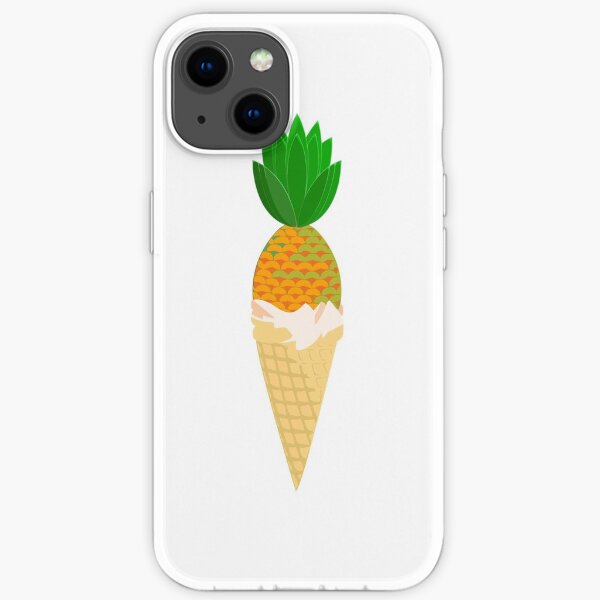 Pineapple Cone iPhone Soft Case