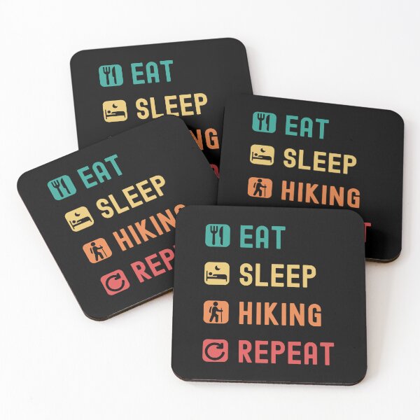 Item preview, Eat, sleep, hiking, repeat designed and sold by Gerald Waters.
