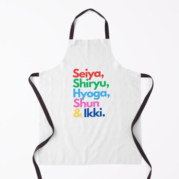 Item preview, Seiya, Shiriyu, Hyoga, Shun & Ikki color designed and sold by Film-T-Shirts.