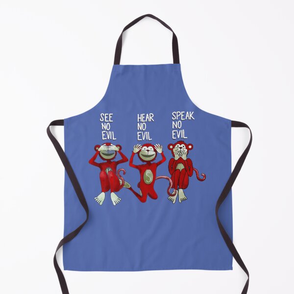 Item preview, Three wise monkeys see hear speak no evil designed and sold by khadijlloyd.