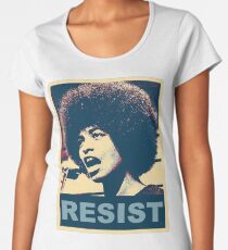 Angela -RESIST Women's Premium T-Shirt